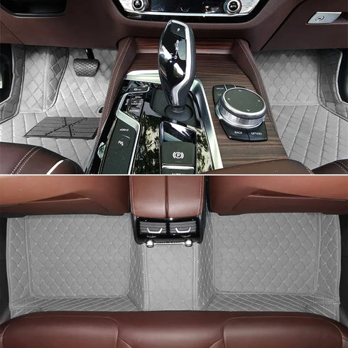 Alfombrillas 3D a Medida con Logo para 3 Filas Asientos