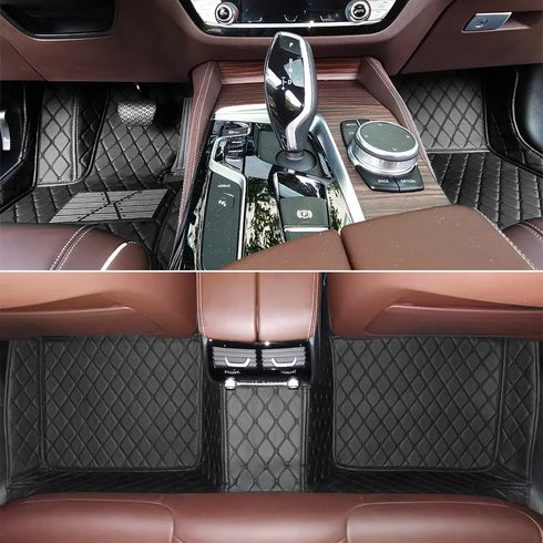 Alfombrillas 3D a Medida con Logo para 3 Filas Asientos