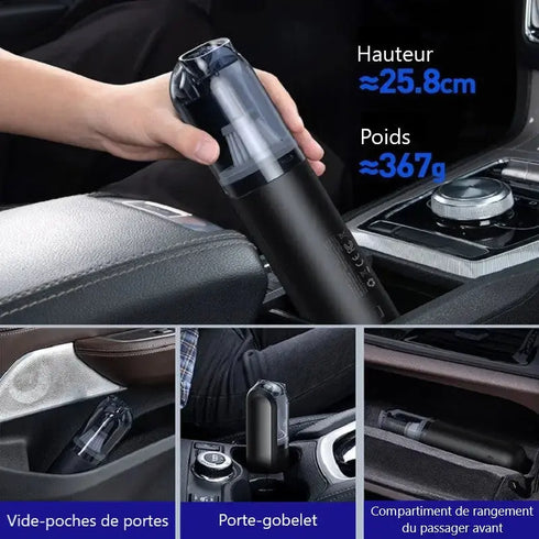 Aspiradora portátil sin cable para coche