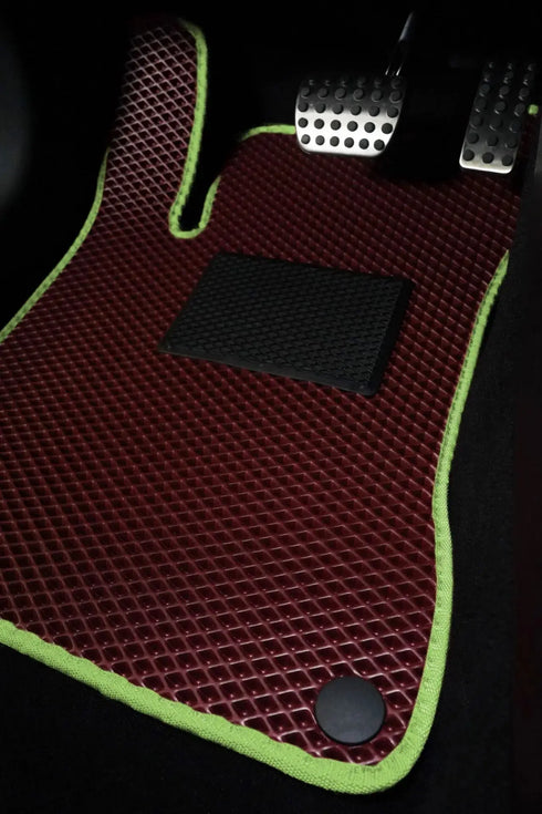 Alfombrillas de EVA para 3 Filas de Asientos a Medida (6 Piezas)