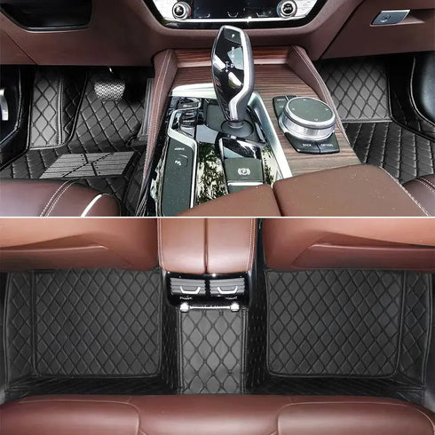 Alfombrillas 3D Delanteras y Traseras a Medida con Logo Personalizado