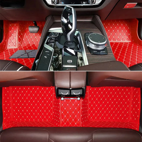 Alfombrillas 3D Delanteras y Traseras a Medida con Logo Personalizado