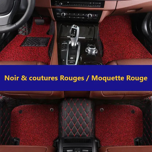 Alfombrillas 3D Delanteras y Traseras a Medida con Moqueta Doble Capa